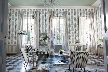 Designers Guild wallpaper LINNAUES