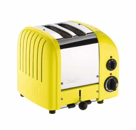 Dualit's yellow toaster
