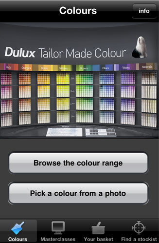 Dulux Let's Colour App