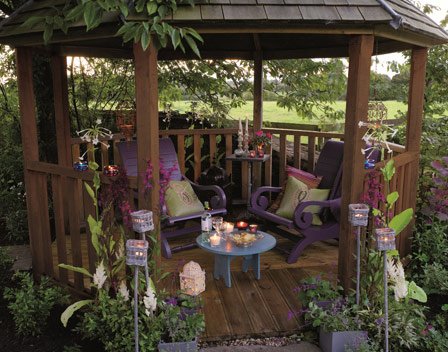 Dusk-Haven-Main-Shot-Gazebo-and-Furniture by Cuprinol