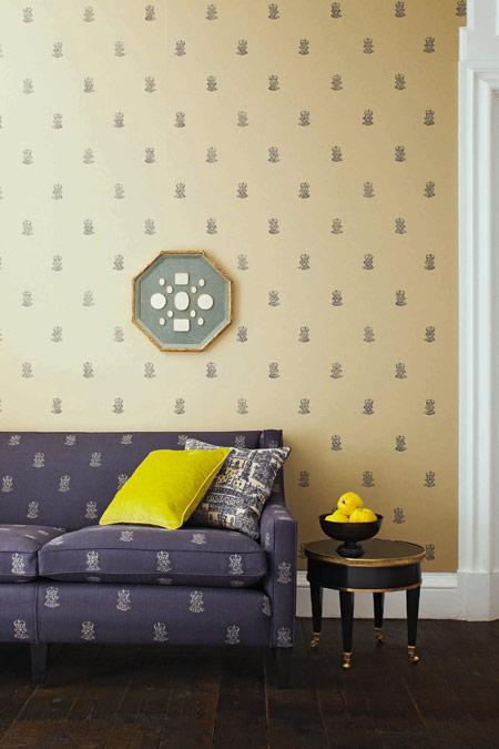 End Paper wallpaper by Zoffany