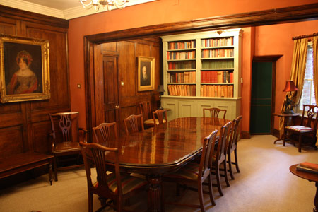 The Rookery dining room