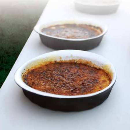 Steven Raichlen's Crème Brûlée on the BBQ