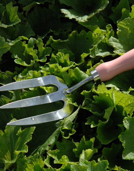 Burgon & Ball pink fork