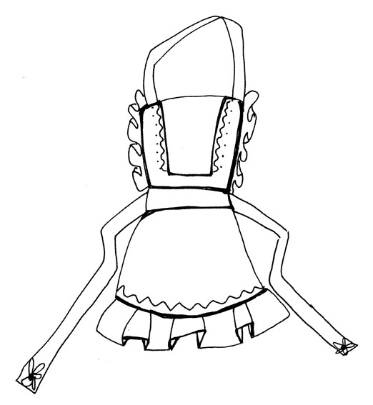 Alice Apron template