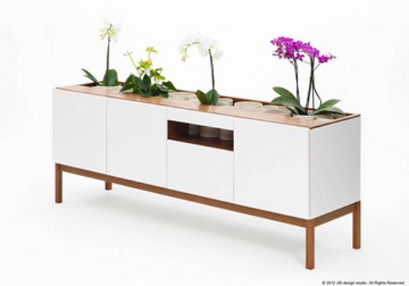 Plants and table