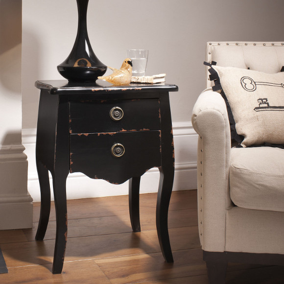 Black drawer