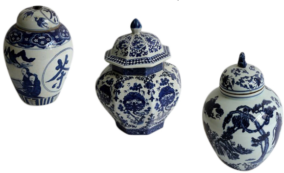 Oriental pots