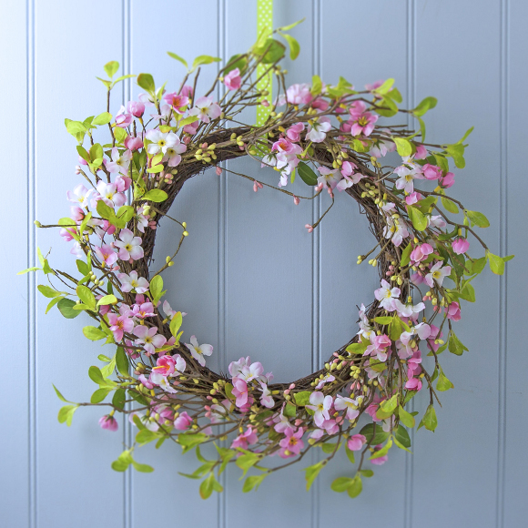 TCH_Pink Blossom Wreath