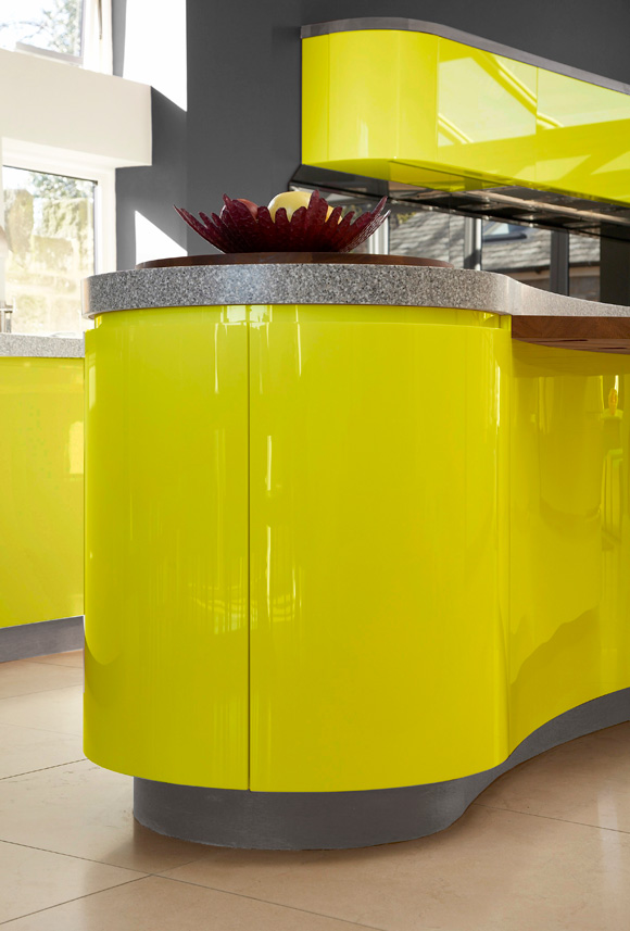 Yellow kitchen