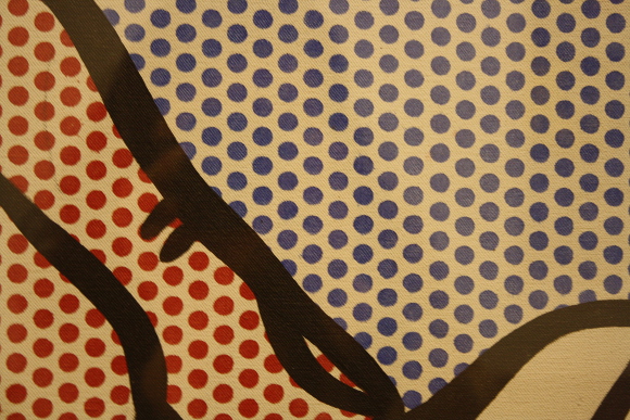 Benday dots up close