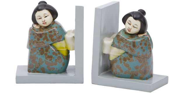 Oriental-bookends